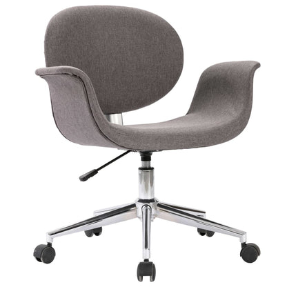 Office chair swivel fabric grey