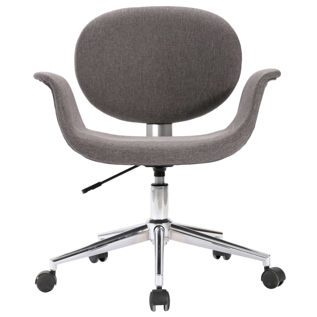 Office chair swivel fabric grey