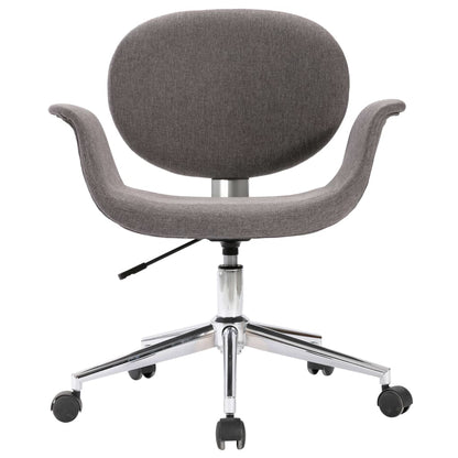 Office chair swivel fabric grey