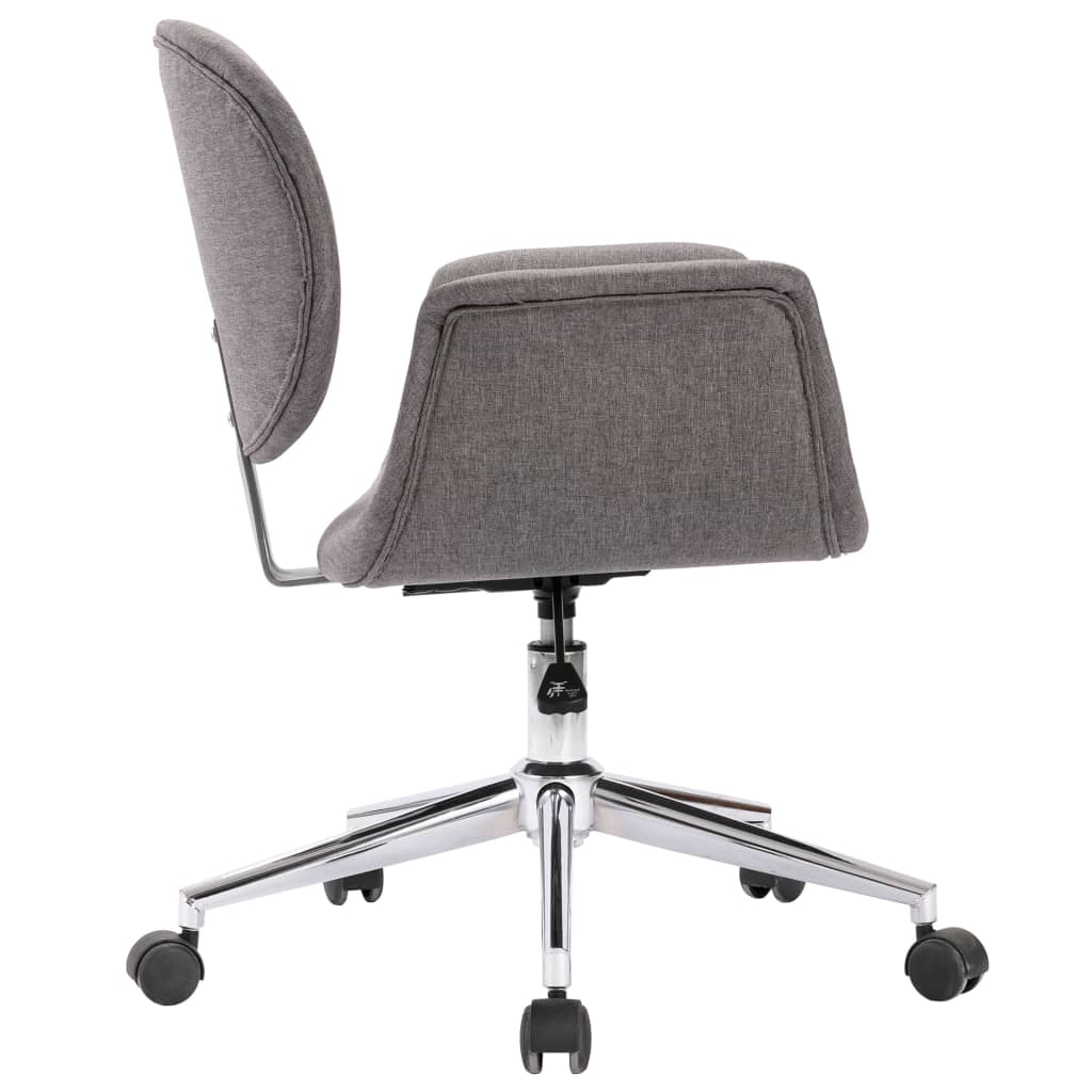 Office chair swivel fabric grey