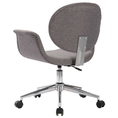 Office chair swivel fabric grey