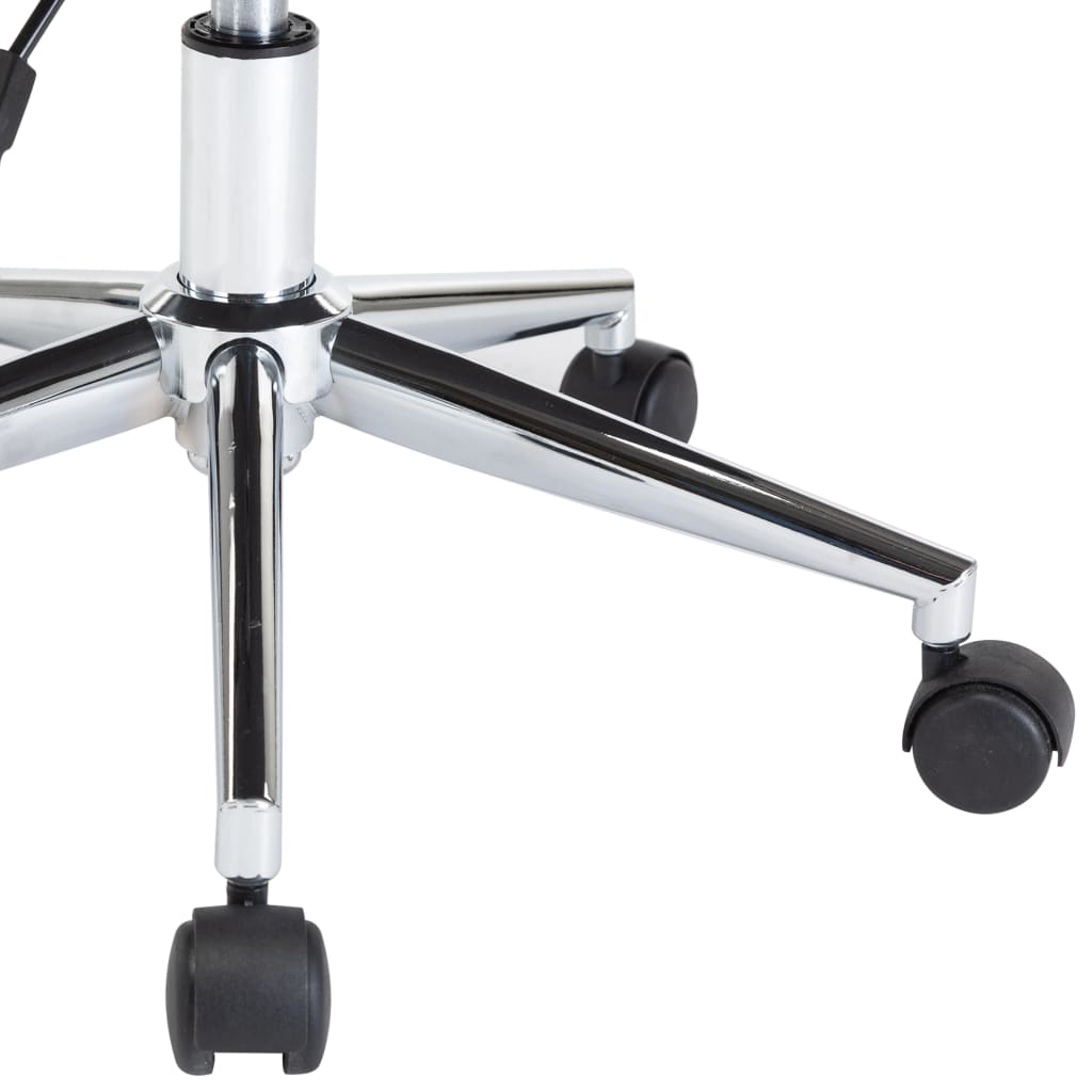 Office chair swivel bent wood and imitation leather black