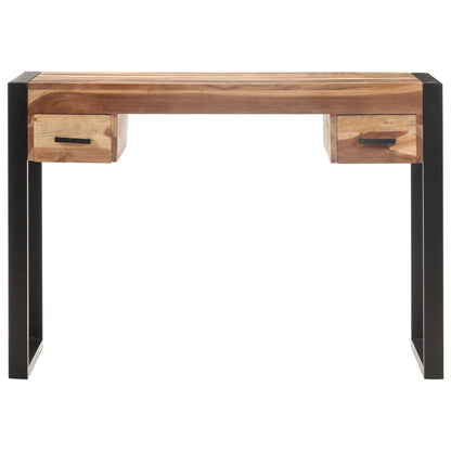 Bureau 110x50x76 cm massief hout