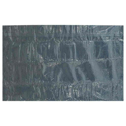 Zwembadfolie solar drijvend 450x220 cm PE zwart en blauw