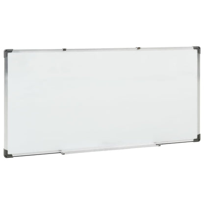 Whiteboard magnetic 110x60 cm steel white