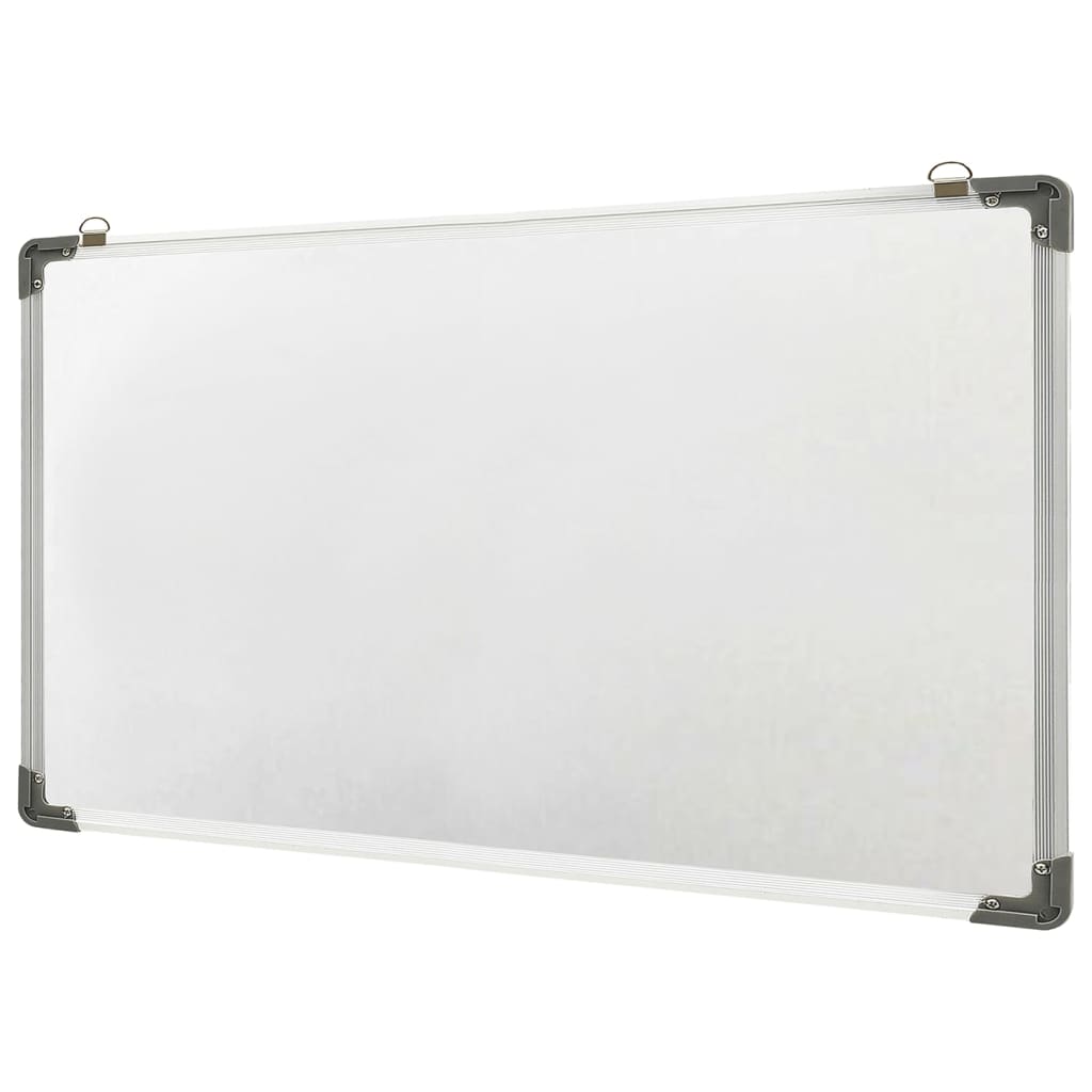 Whiteboard magnetic 110x60 cm steel white