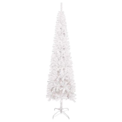 Kerstboom smal 180 cm wit