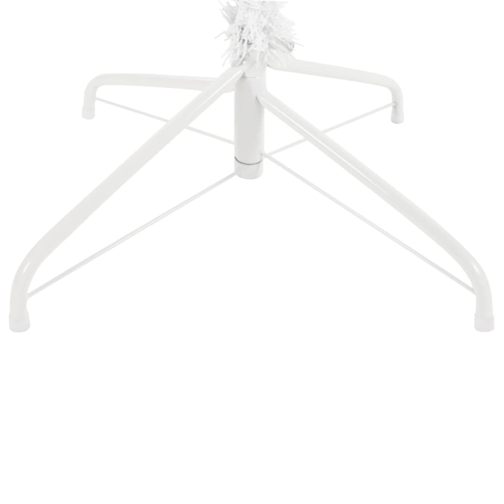 Kerstboom smal 210 cm wit