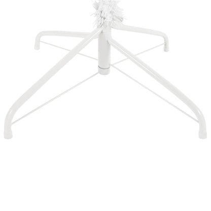 Kerstboom smal 210 cm wit