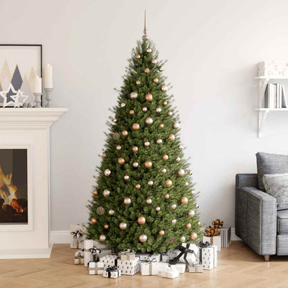 120-delige Kerstballenset met piek en 300 LED's roségoud