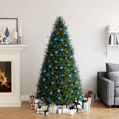 100-delige Kerstballenset blauw