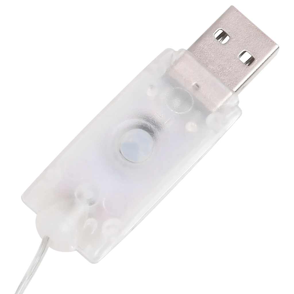 Decoratieve sneeuwpop LED 180 cm luxe stof