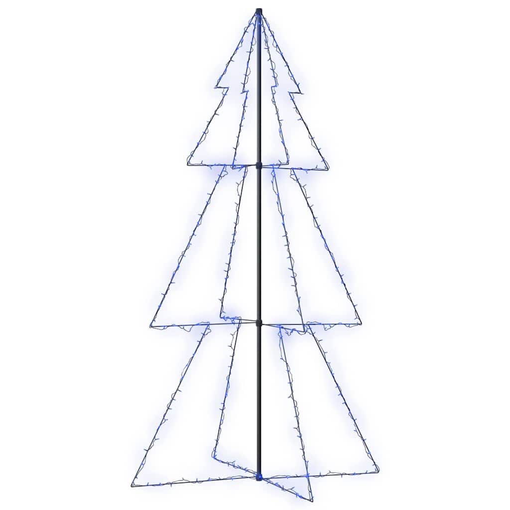Conical Christmas tree 300 LEDs indoor and outdoor 120x220 cm