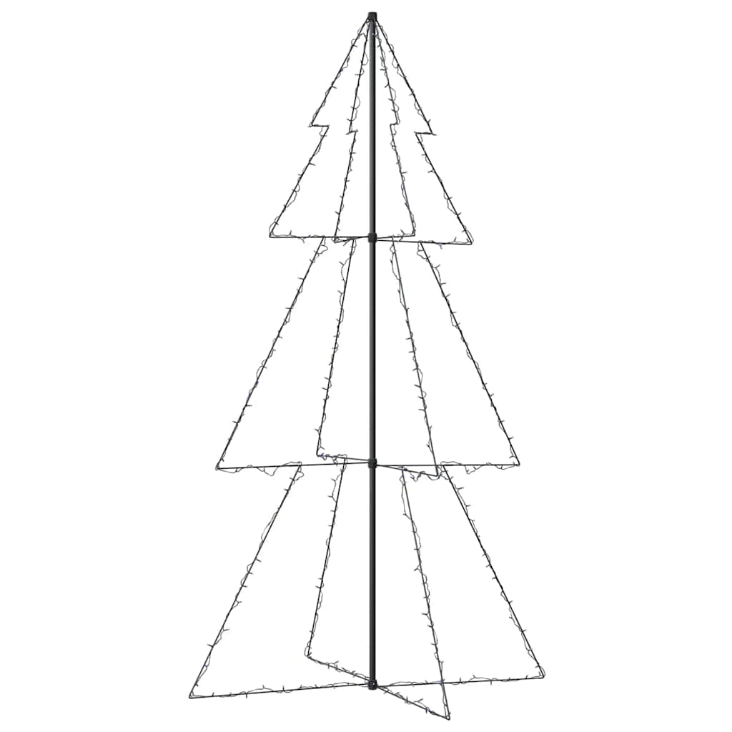Conical Christmas tree 300 LEDs indoor and outdoor 120x220 cm