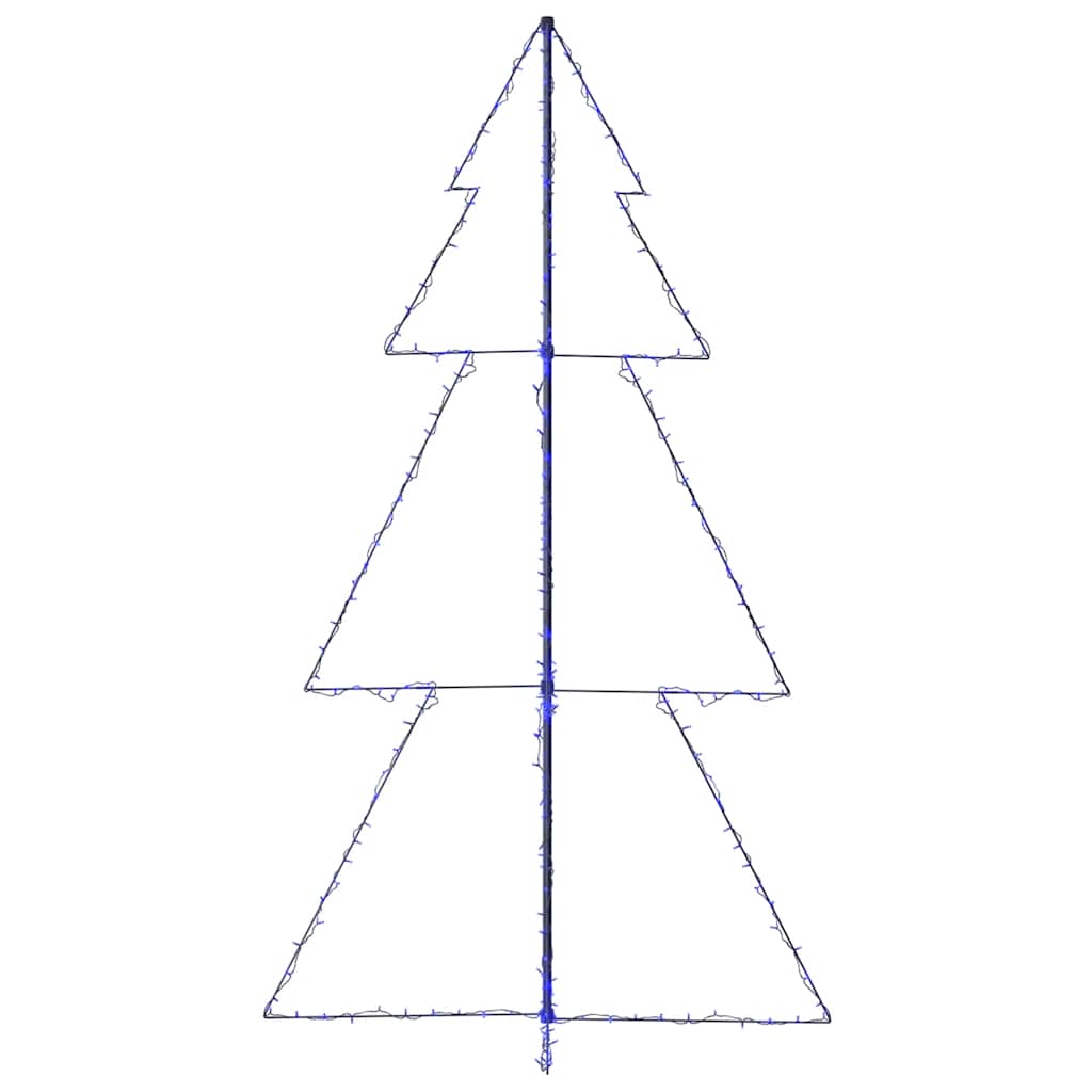 Conical Christmas tree 300 LEDs indoor and outdoor 120x220 cm