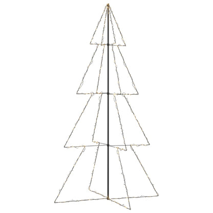 Kegelkerstboom 360 LED's binnen en buiten 143x250 cm