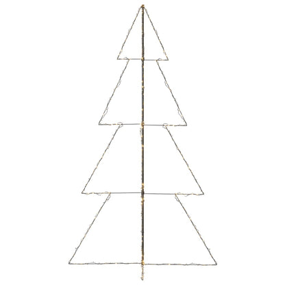 Kegelkerstboom 360 LED's binnen en buiten 143x250 cm