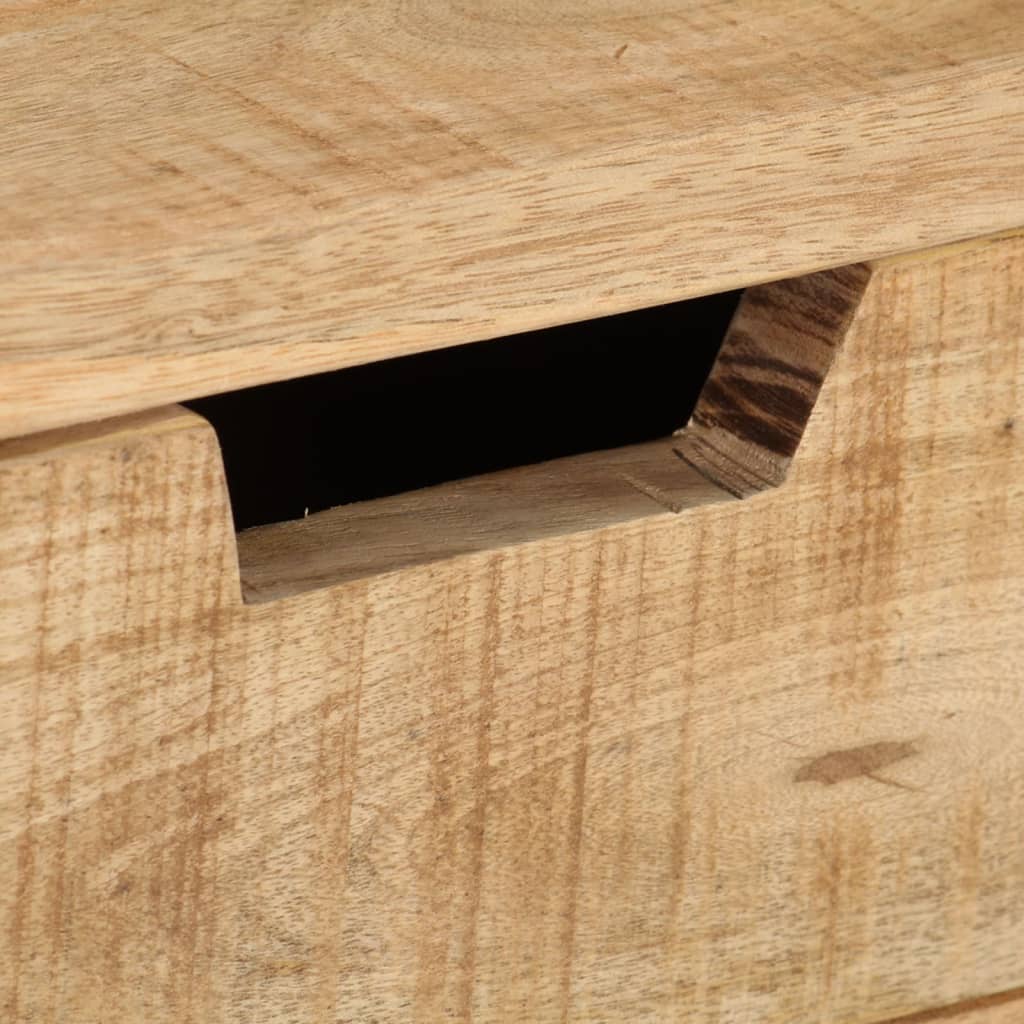 Desk 100x45x90 cm solid rough mango wood