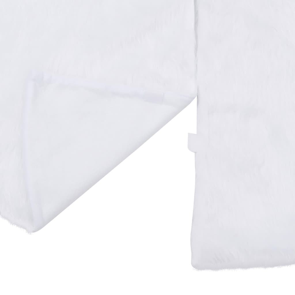 Christmas tree skirt 150 cm faux fur white