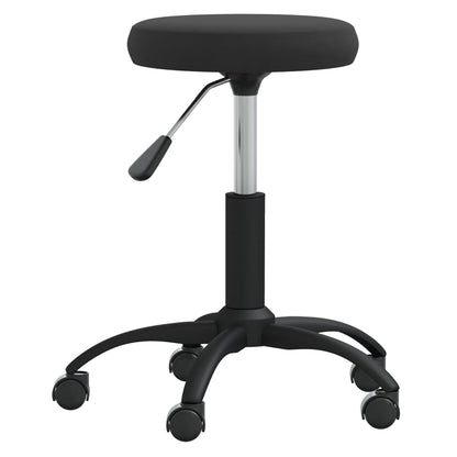 Office chair swivel velvet black