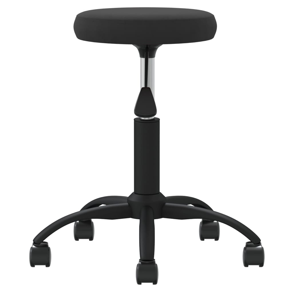 Office chair swivel velvet black