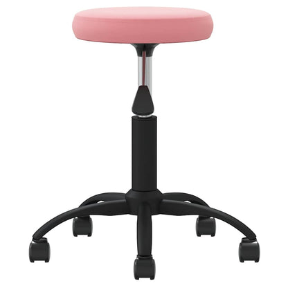 Office chair velvet pink