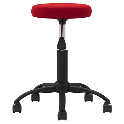 Office chair swivel velvet wine red