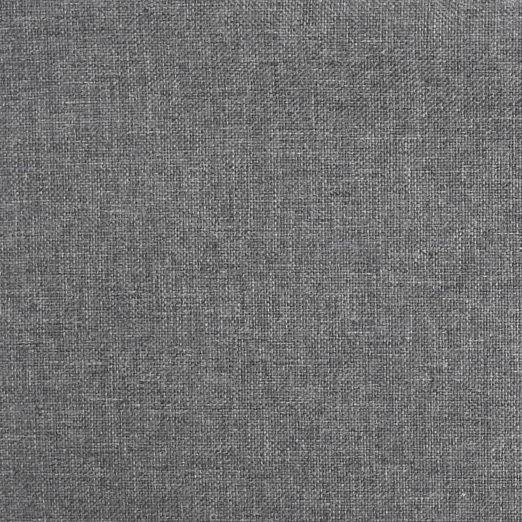 Office chair swivel fabric light gray