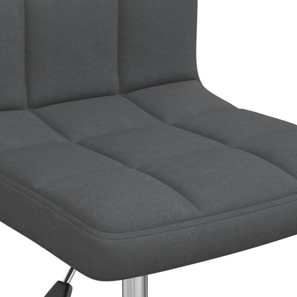 Office chair swivel fabric dark gray