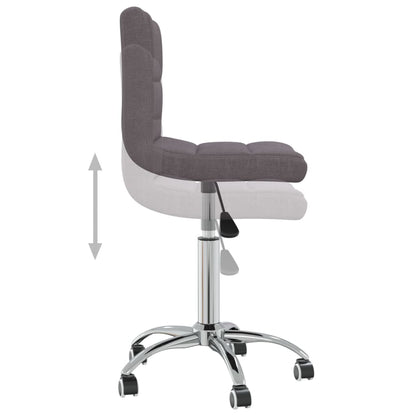Office chair swivel fabric taupe