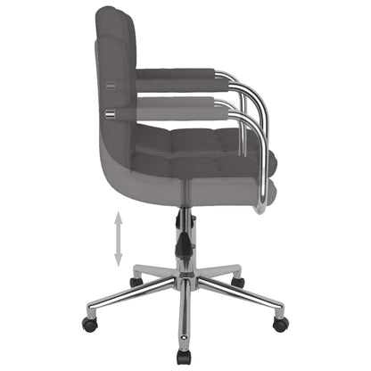 Office chair swivel fabric taupe