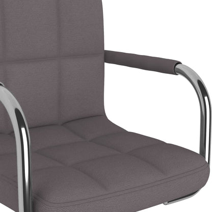 Office chair swivel fabric taupe