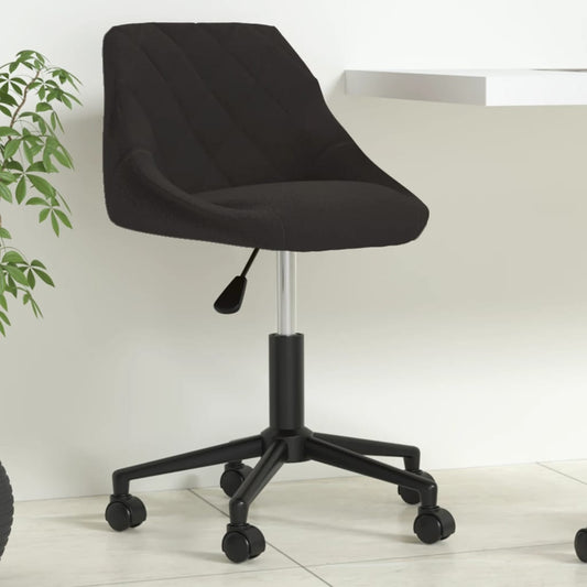 Office chair swivel velvet black