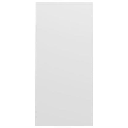 Bureau 102,5x35x75 cm bewerkt hout wit