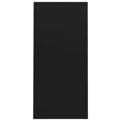 Desk 102.5x35x75 cm chipboard black