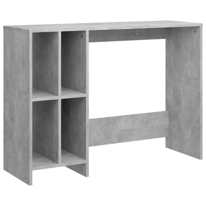 Desk 102.5x35x75 cm chipboard concrete gray