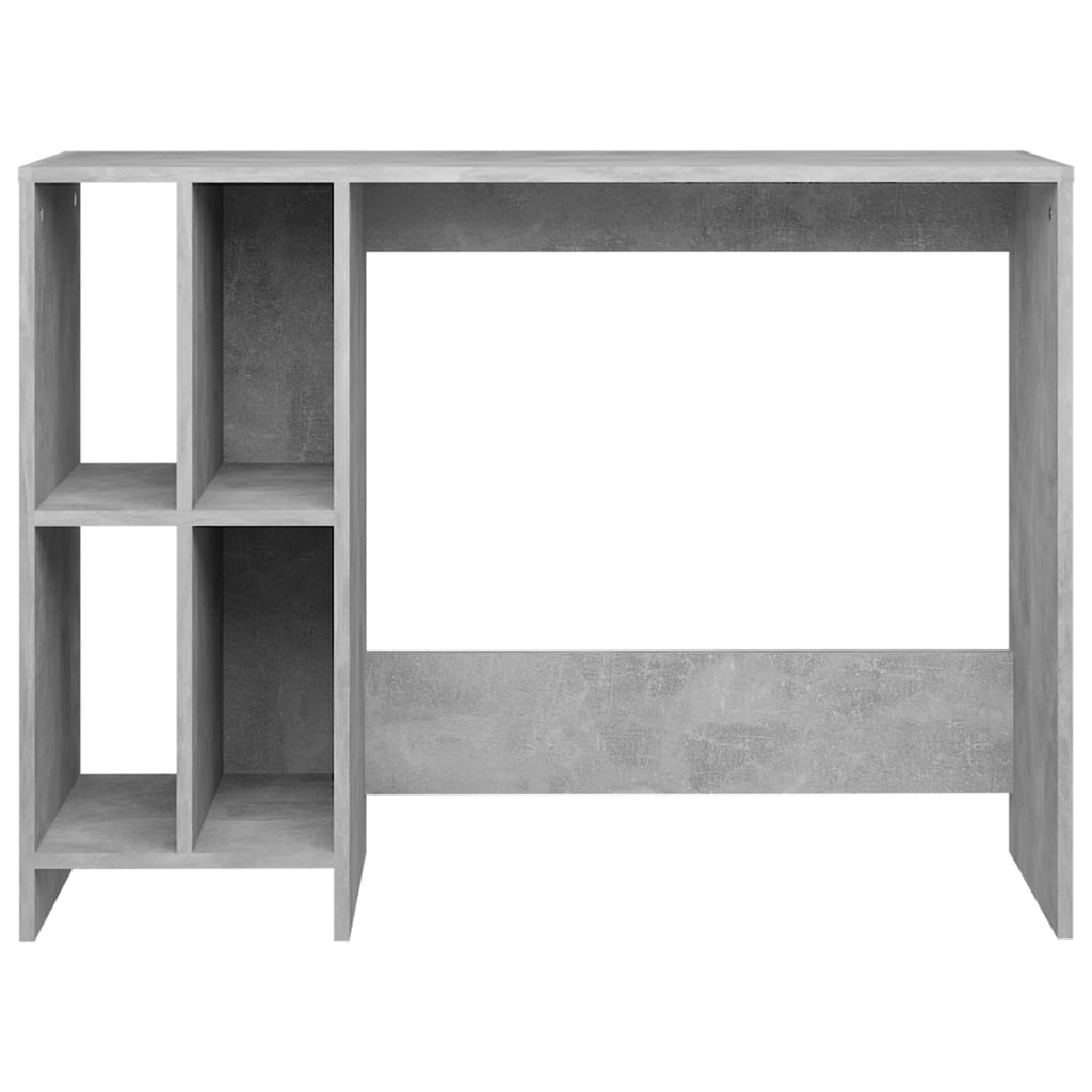 Desk 102.5x35x75 cm chipboard concrete gray
