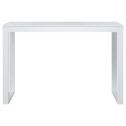 Computerbureau 110x60x73 cm spaanplaat wit