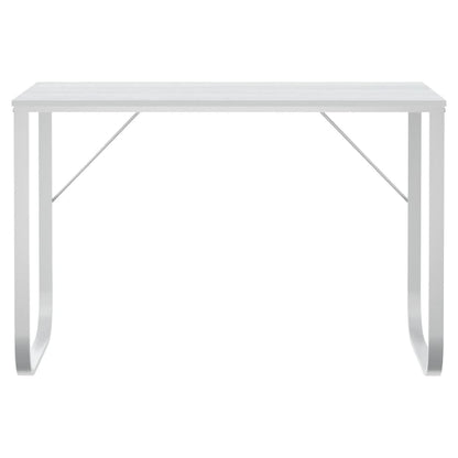 Computerbureau 110x60x73 cm spaanplaat wit