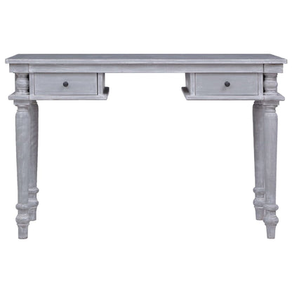 Desk 115x50x78 cm solid mahogany wood