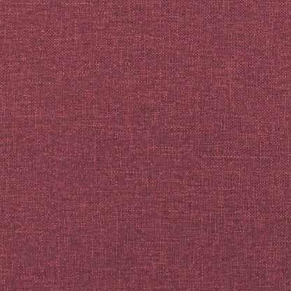 Massagestoel stof wijnrood