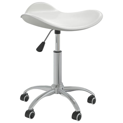 Office chair artificial leather white