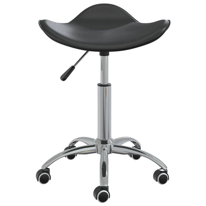 Office chair artificial leather black