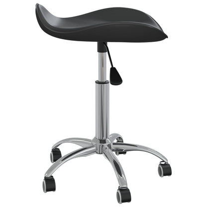 Office chair artificial leather black