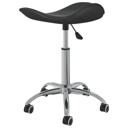 Office chair artificial leather black