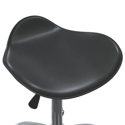 Office chair artificial leather black