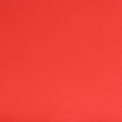 Office chair artificial leather red