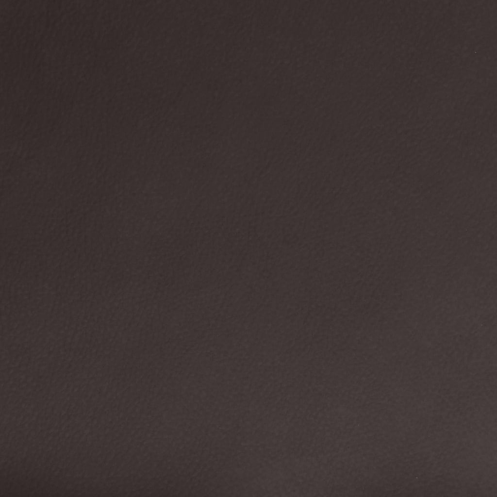 Office chair artificial leather brown