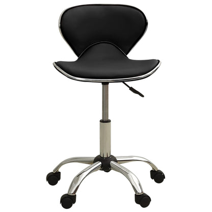 Office chair artificial leather black