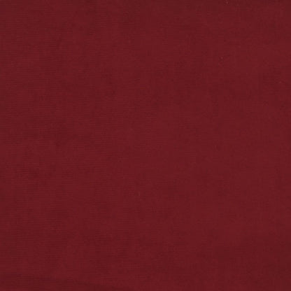 Kantoorstoel draaibaar fluweel wijnrood